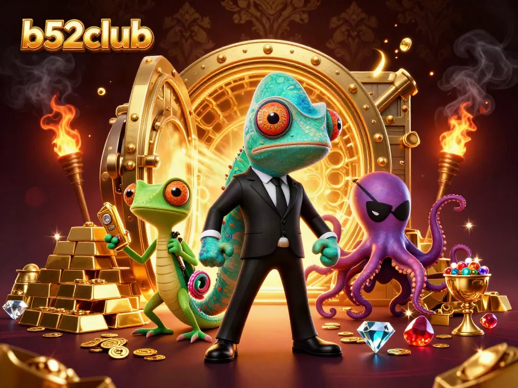 Engage in thrilling jackpot action with lively b52club characters and dazzling treasures.