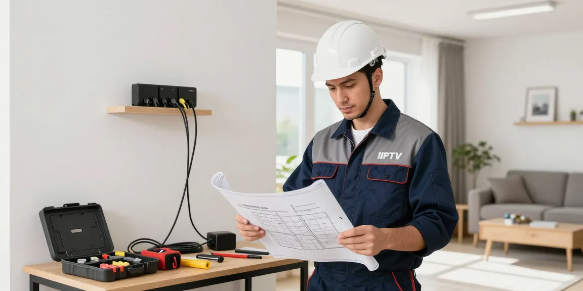 Trusted IPTV UK service provider installing IPTV systems in a local home, reliable, professional, community-focused.