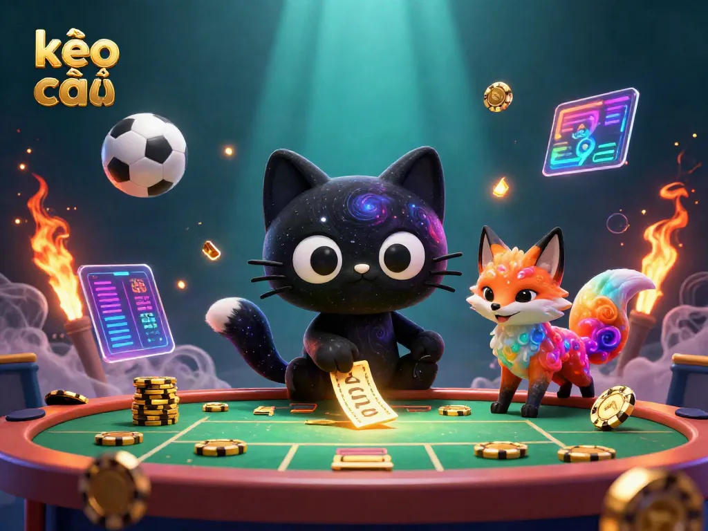 Engage with kèo nhà cái by exploring captivating sports betting dynamics with 3D illustrated characters.