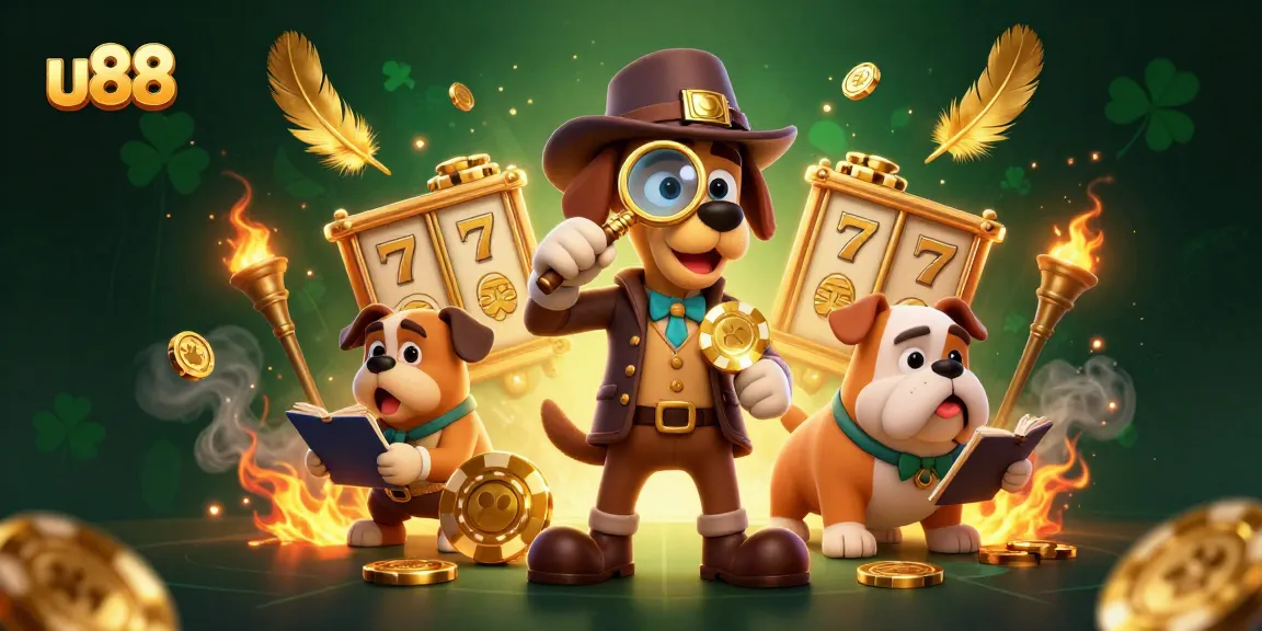 Engage with u88's thrilling gameplay in this vibrant casino scene featuring lively characters and dynamic gaming elements.