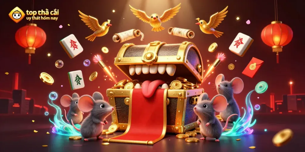 Engage with top nhà cái uy tín hôm nay through a vibrant and colorful casino adventure illustration.