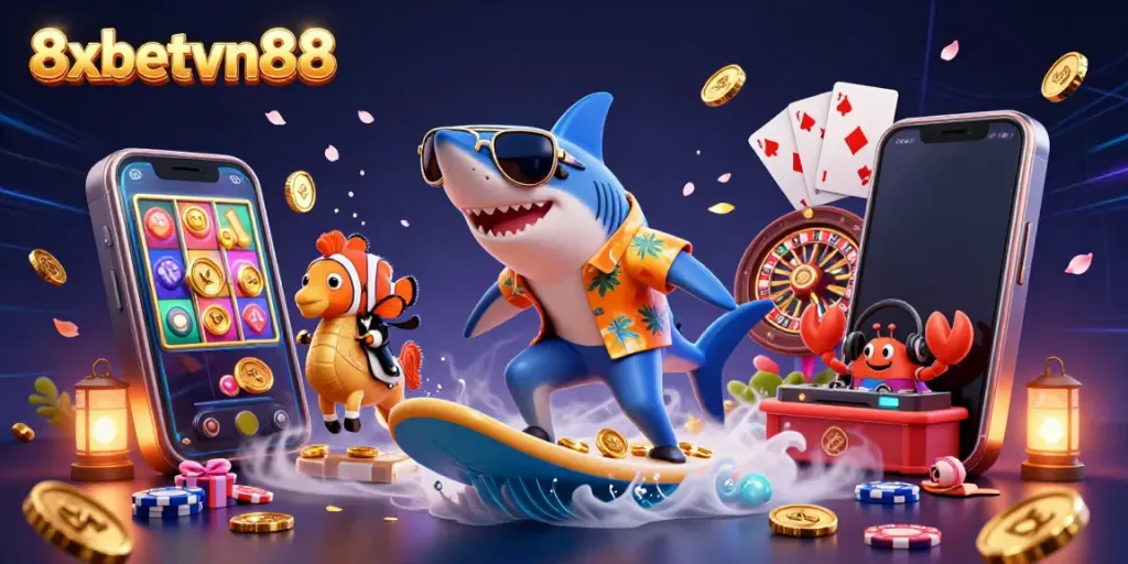 Engage in exhilarating gameplay at 8xbetvn88 with vibrant characters and dynamic gaming elements.