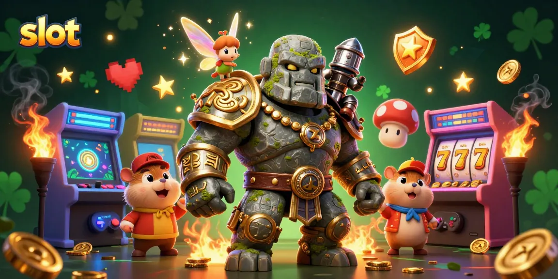 Engage in thrilling slot experiences with vibrant characters and dynamic game elements, perfect for gamblers.
