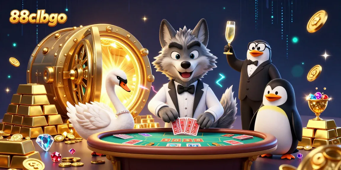 Win big at 88clbgo with captivating casino characters in an enticing gaming scene.